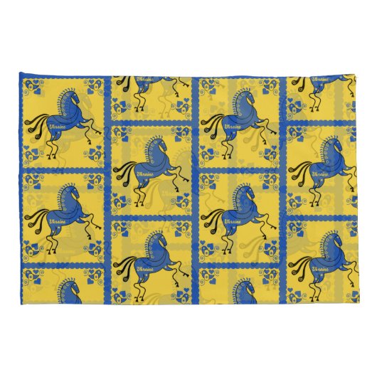 Traditionele Slavic Folk Art Oekraïne Kussensloop (Achterkant-Rechts)