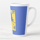 Traditionele Slavic Folk Art Oekraïne Latte Mok (Rechts)