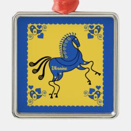 Traditionele Slavic Folk Art Oekraïne Metalen Ornament