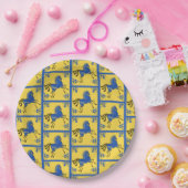 Traditionele Slavic Folk Art Oekraïne Papieren Bordje (Feest)