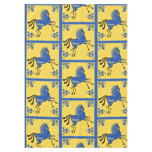 Traditionele Slavic Folk Art Oekraïne Tafelkleed (Voorkant)