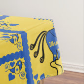 Traditionele Slavic Folk Art Oekraïne Tafelkleed (Voorbeeld)