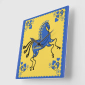 Traditionele Slavic Folk Art Oekraïne Vierkante Klok (Hoek)
