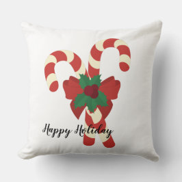 Traditionele  snoepsuikerriet rood en witte wormen kussen