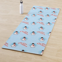 Traditionele Snowman met vrolijk kerstfeest op BLU