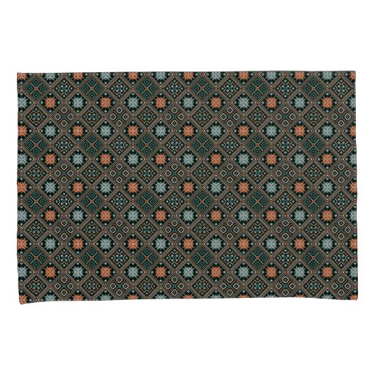 TRADITIONELE SONGKET-AFDRUK KUSSENSLOOP (Voorkant-Rechts)