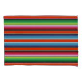 Traditionele Spaanse Serape Fiesta Mexicaanse Blan Kussensloop (Voorkant)