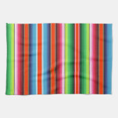 Traditionele Spaanse Serape Fiesta Mexicaanse Blan Theedoek (Horizontaal)