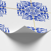 Traditionele spanje naadloos. Spaanse cerami Cadeaupapier (Hoek)