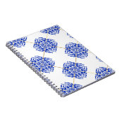 Traditionele spanje naadloos. Spaanse cerami Notitieboek (Rechterzijde)