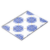 Traditionele spanje naadloos. Spaanse cerami Notitieboek (Linkerzijde)