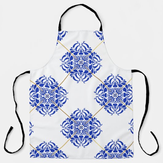 Traditionele spanje naadloos. Spaanse cerami Schort (Voorkant)