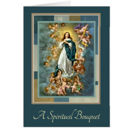 Traditionele Spirituele Bouquet Assumptie Mary