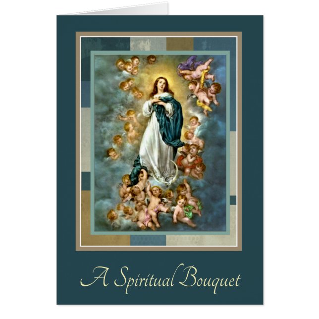 Traditionele Spirituele Bouquet Assumptie Mary (Voorkant)