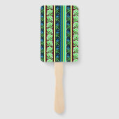 Traditionele Sri Lankaanse keuken (bladpatroon) Handwaaier (Achterkant)