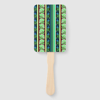 Traditionele Sri Lankaanse keuken (bladpatroon) Handwaaier