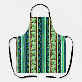 Traditionele Sri Lankaanse keuken (bladpatroon) Schort