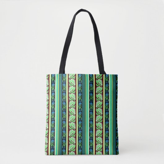 Traditionele Sri Lankaanse keuken (bladpatroon) Tote Bag (Voorkant)