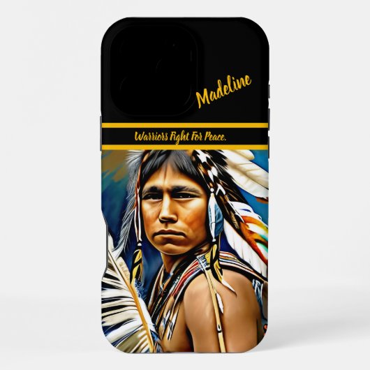 Traditionele Stamgeest iPhone Hoesje (Achterkant)