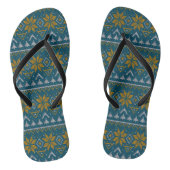 Traditionele stammenpleisters voor abstracte sierp teenslippers (Voetbed)