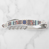 Traditionele stijl kunst kurkentrekker (Achterkant)