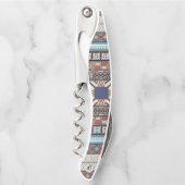 Traditionele stijl kunst kurkentrekker (Voorkant)