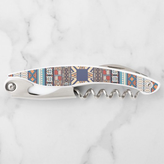 Traditionele stijl kunst kurkentrekker (Voorkant)