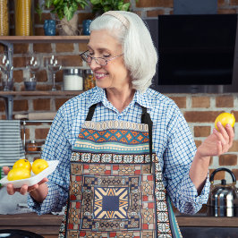 Traditionele stijl kunst schort