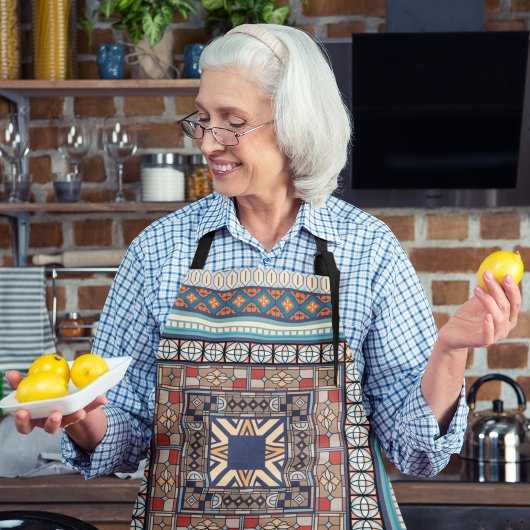 Traditionele stijl kunst schort