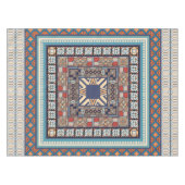 Traditionele stijl kunst tafelkleed (Voorkant (Horizontaal))