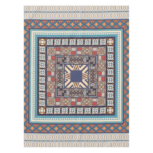Traditionele stijl kunst tafelkleed (Voorkant)