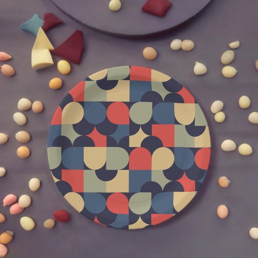 Traditionele stijl papieren bordje