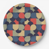 Traditionele stijl papieren bordje (Voorkant)