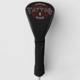 Traditionele stijl voeg de Tattoo van de NAAM van  Golfheadcover