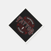 Traditionele stijl voeg de Tattoo van de NAAM van Servet (Hoek)