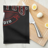 Traditionele stijl voeg de Tattoo van de NAAM van  Theedoek (Quarter Fold)