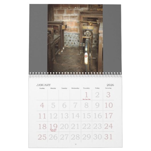 Traditionele Taiwanese Collecties 2010-kalender Kalender (Jan 2026)