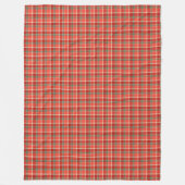 Traditionele Tartan Gooi voor feestelijke warmte Fleece Deken (Voorkant)