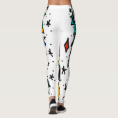 Traditionele tattoo flash-leggings leggings (Achterkant)