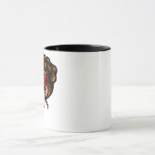 Traditionele Tattoo Lady HeadCoffee-Mok Mok (Midden)