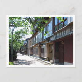 Traditionele Teahouses: Kanazawa, Japan Briefkaart