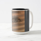 Traditionele technieken combineren moderne creativ tweekleurige koffiemok (Voorkant rechts)