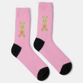 Traditionele Teddy Bear Valentijnsdag Sokken (Rechts)