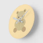 Traditionele teddybeer ronde klok (Hoek)