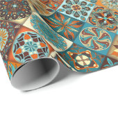 Traditionele tegels cadeaupapier (Rol Hoek)