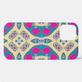 Traditionele tekening. Herhaal Peruviaanse patchwo Case-Mate iPhone Case (Achterkant (horizontaal))