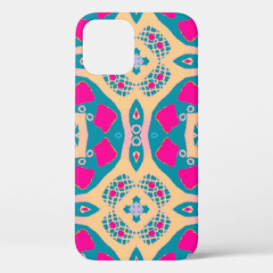 Traditionele tekening. Herhaal Peruviaanse patchwo Case-Mate iPhone Case