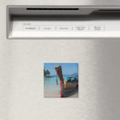 Traditionele Thaise Boat Magneet (Insitu (Vaatwasser))