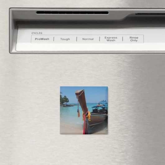 Traditionele Thaise Boat Magneet (Insitu (Vaatwasser))