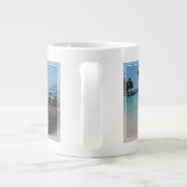 Traditionele Thaise boot Grote Koffiekop (Achterkant)